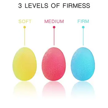 3pcs Massage Therapy Grip Ball For Hand Fitness Equipment Hand Grip Balls Training Muscle Power Exercise Stress Relief Grip Ball
3pcs Massage Therapy Grip Ball For Hand Fitness Equipment Hand Grip Balls Training Muscle Power Exercise Stress Relief Grip Ball