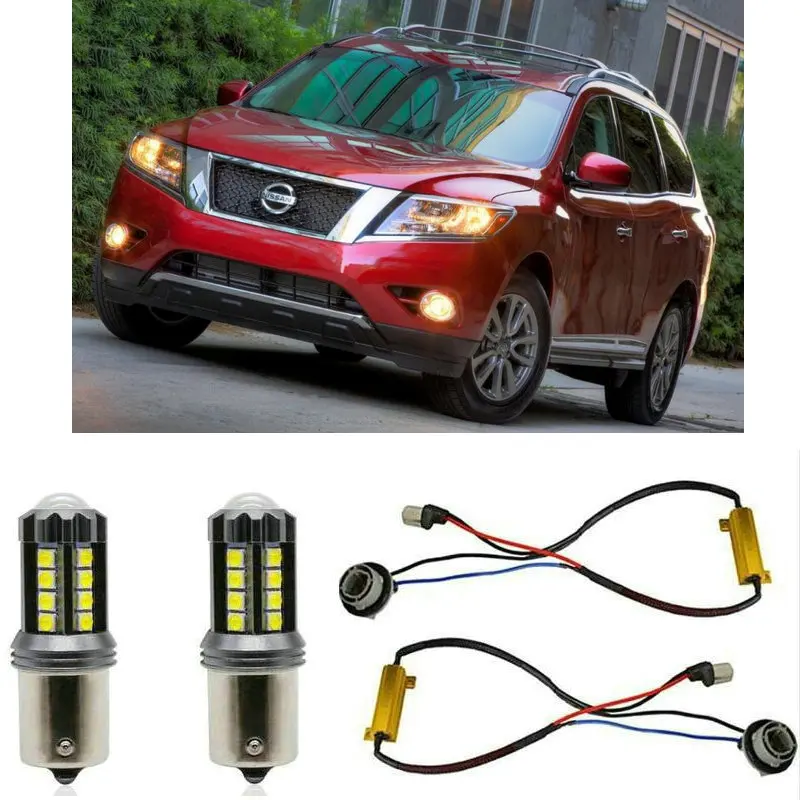 Fog lamps for Nissan Pathfinder 4 IV R52 Stop lamp Reverse Back up bulb Front Rear Turn Signal error free 2pc
Fog lamps for Nissan Pathfinder 4 IV R52 Stop lamp Reverse Back up bulb Front Rear Turn Signal error free 2pc