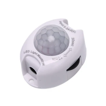 1PCS New Motion Sensor Light Switch 5V 24V DC Movement Detector Activated Automatic Switch
1PCS New Motion Sensor Light Switch 5V 24V DC Movement Detector Activated Automatic Switch