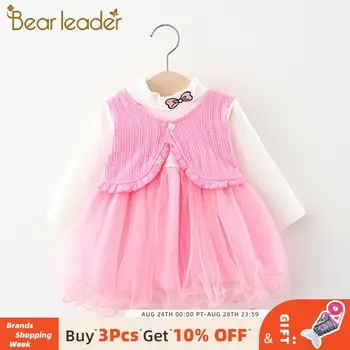 Bear Leader Newborn Girls Autumn Long Sleeve Dress Girls Knitted and Mesh Patchwork Dress Baby Girls Solid Cute Princess Outfits
Bear Leader Newborn Girls Autumn Long Sleeve Dress Girls Knitted and Mesh Patchwork Dress Baby Girls Solid Cute Princess Outfits