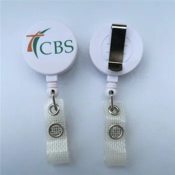 Free shipping 1000pcs/lot customized logo badge reel; promotional retractable plastic badge holder; belt clip BR28
Free shipping 1000pcs/lot customized logo badge reel; promotional retractable plastic badge holder; belt clip BR28
