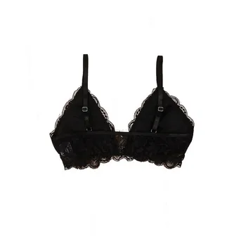 Embroidered Triangle Cup Bra Front Open Close Low Chest Lightweight Lining Lace No Wire Bra Tops Womens Sexy Lace Lingerie Bra
Embroidered Triangle Cup Bra Front Open Close Low Chest Lightweight Lining Lace No Wire Bra Tops Womens Sexy Lace Lingerie Bra