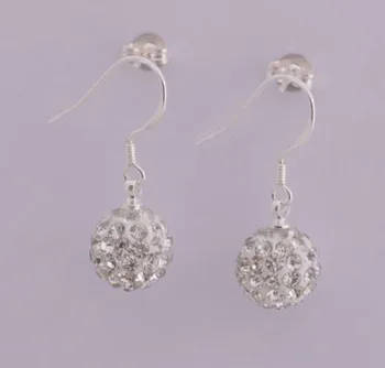 whtie black blue mixed 10mm Beautiful Fashion Crystal Beads Silver Plated drop Earrings Mix tty4
whtie black blue mixed 10mm Beautiful Fashion Crystal Beads Silver Plated drop Earrings Mix tty4