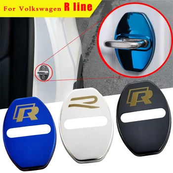 FLYJ 4PCS Car Door Lock Car sticker For R-line rline t-roc Golf t-ross tiguan Scirocco cc Touran passat polo atlas arteon
FLYJ 4PCS Car Door Lock Car sticker For R-line rline t-roc Golf t-ross tiguan Scirocco cc Touran passat polo atlas arteon