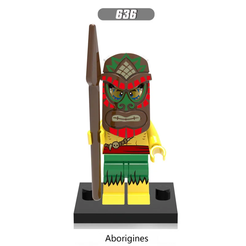 Single Sale Super Hero Star Wars 636 aborigines Model Mini Building Blocks Figure Bricks Toy kids gift Compatible Legoed Ninjaed
Single Sale Super Hero Star Wars 636 aborigines Model Mini Building Blocks Figure Bricks Toy kids gift Compatible Legoed Ninjaed