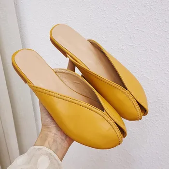 SLHJC Women Slippers Candy Color Peep Toe Flat Heel Sandals Summer Casual Slides Drags Outside House Shoes
SLHJC Women Slippers Candy Color Peep Toe Flat Heel Sandals Summer Casual Slides Drags Outside House Shoes