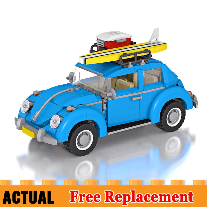 1193Pcs Creator Series City Car Volkswagen Beetle model Building Blocks Compatible Legoed 10252
1193Pcs Creator Series City Car Volkswagen Beetle model Building Blocks Compatible Legoed 10252