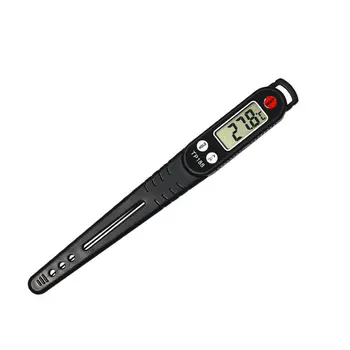 TP188 Digital Meat Thermometer for Cooking Thermometer Probe and LCD Display Accurate & FOOD Thermometer
TP188 Digital Meat Thermometer for Cooking Thermometer Probe and LCD Display Accurate & FOOD Thermometer