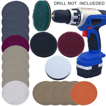 Automotive Polishing Set 3inches Sandpaper Scouring Cloth Household Cleaning Car Headlight Repairing Kit
Automotive Polishing Set 3inches Sandpaper Scouring Cloth Household Cleaning Car Headlight Repairing Kit