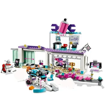 Girl Princess Friends Creative Tuning Shop Set Compatible lepining Friends 41351 Building Block Brick For Girl Toys Christmas
Girl Princess Friends Creative Tuning Shop Set Compatible lepining Friends 41351 Building Block Brick For Girl Toys Christmas