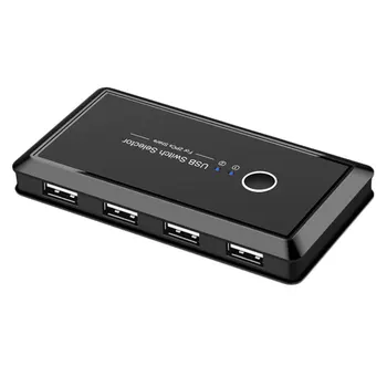 1PC Printer Sharer USB 2.0 Practical Durable Adapter Selector Switcher Sharer for Keyboard Mouse USB Drive Printer
1PC Printer Sharer USB 2.0 Practical Durable Adapter Selector Switcher Sharer for Keyboard Mouse USB Drive Printer