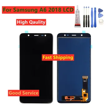 OLED For Samsung A6 A600 LCD Display For SAMSUNG Galaxy A6 2018 A600 LCD SM-A600F A600FN Display Touch Screen Digitizer Assembly
OLED For Samsung A6 A600 LCD Display For SAMSUNG Galaxy A6 2018 A600 LCD SM-A600F A600FN Display Touch Screen Digitizer Assembly