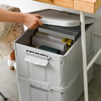 Foldable Storage Box Snack Toy Storage Box Clothes Storage Box Home Dormitory C-Osmetics Storage
Foldable Storage Box Snack Toy Storage Box Clothes Storage Box Home Dormitory C-Osmetics Storage