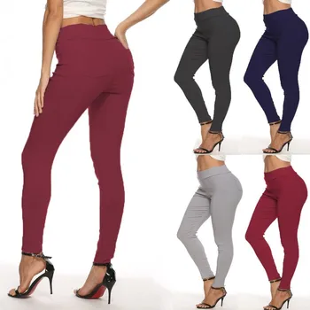 Women Casual High Waist Fitness Pocket Leggings Lady Solid Color Long Scrunch Leggings Ankle-Length Plus Size 3XL Women Clothing
Women Casual High Waist Fitness Pocket Leggings Lady Solid Color Long Scrunch Leggings Ankle-Length Plus Size 3XL Women Clothing