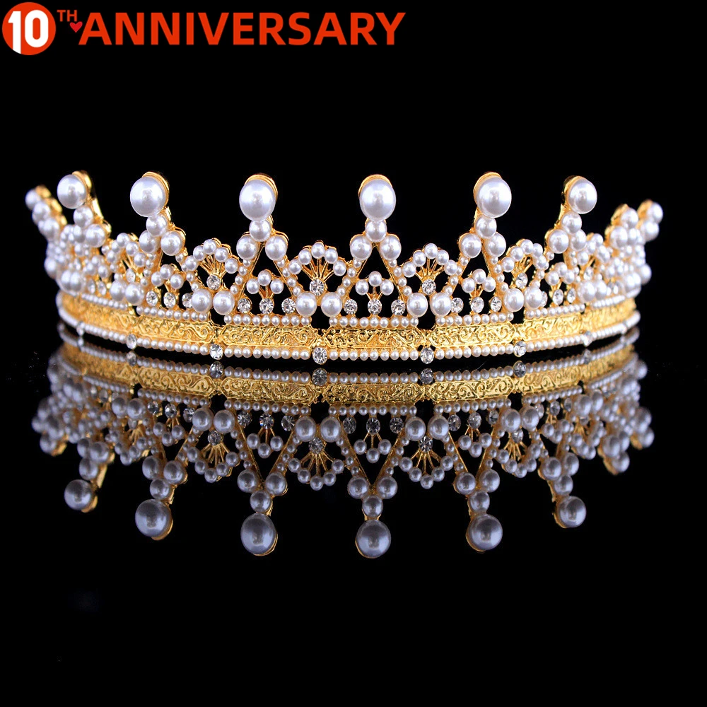 Wedding Party Jewelry Crystal Bride Crowns Fashion Pearl Queen Wedding Headdress Wedding Hair Jewelry Hair Accessories
Wedding Party Jewelry Crystal Bride Crowns Fashion Pearl Queen Wedding Headdress Wedding Hair Jewelry Hair Accessories
