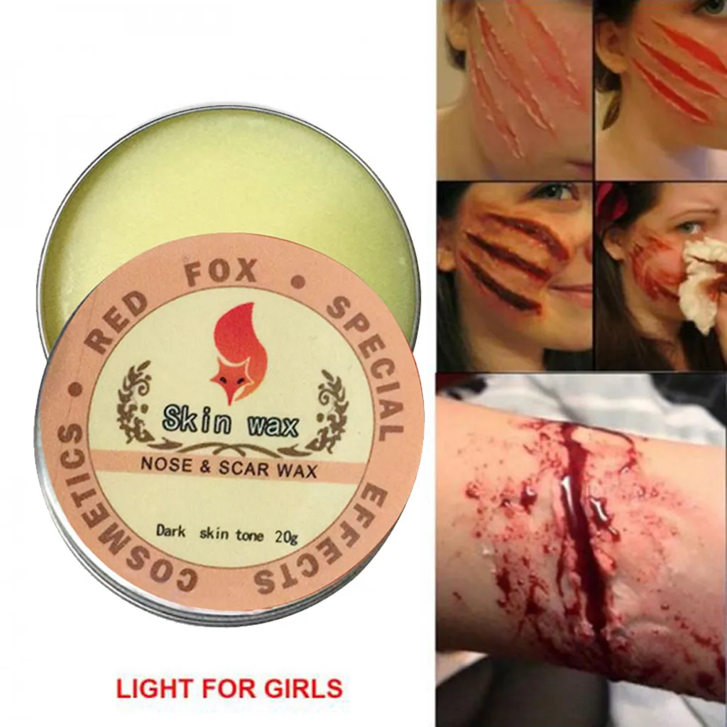20/200g Makeup Wax For Special Effects Theatrical Makeup And Halloween Fun Themed Party Fake Scar Wound Skin Wax #h
20/200g Makeup Wax For Special Effects Theatrical Makeup And Halloween Fun Themed Party Fake Scar Wound Skin Wax #h