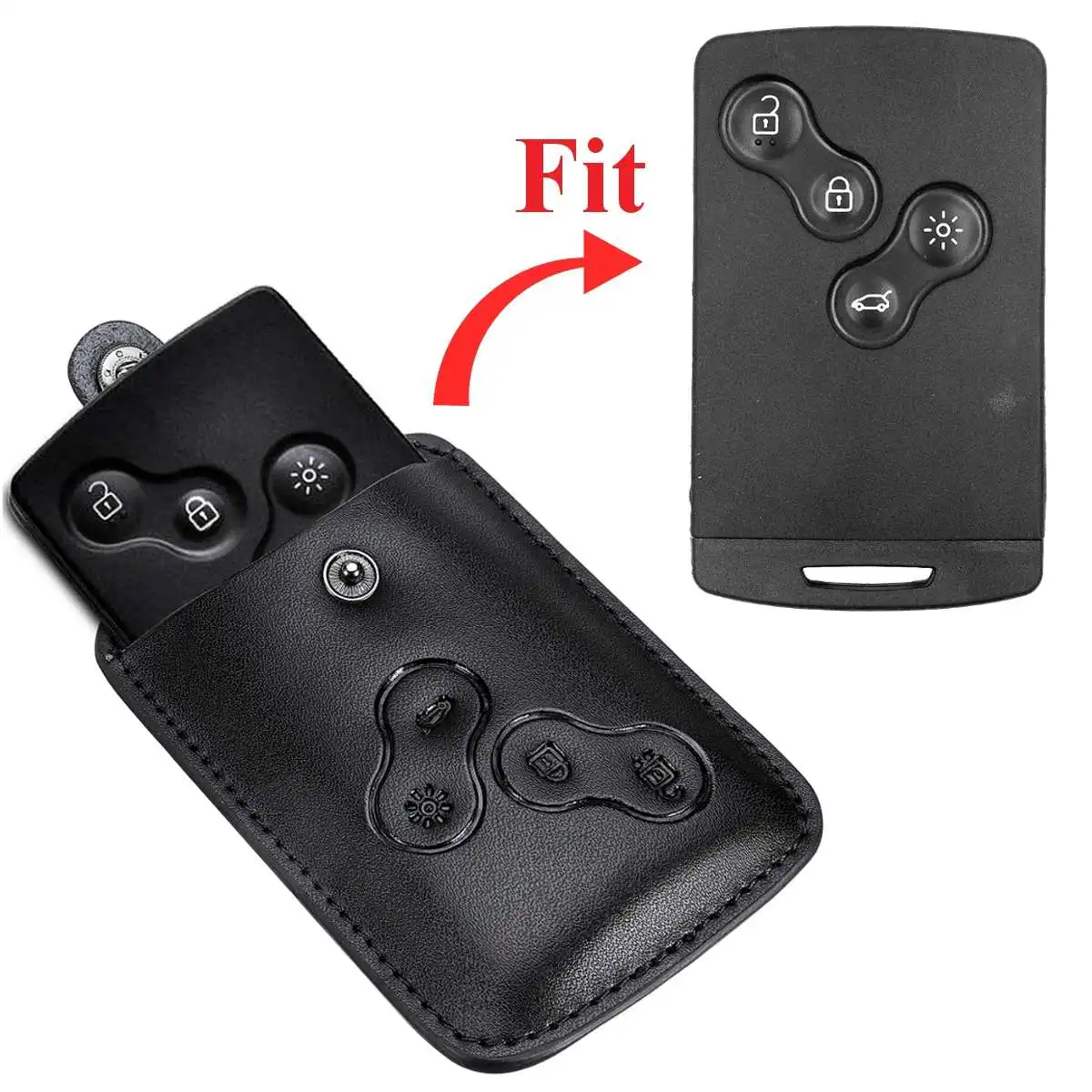 Car Key Cover Case Holder Key Shell with Keychain 4 Button Leather For Renault Clio Scenic Megane Duster Sandero Captur Twingo
Car Key Cover Case Holder Key Shell with Keychain 4 Button Leather For Renault Clio Scenic Megane Duster Sandero Captur Twingo