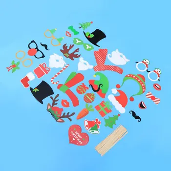 TINKSKY 38 Pieces Photo Booth Props and Photo Accessories for Atmospheric and Funny Images for Christmas Party
TINKSKY 38 Pieces Photo Booth Props and Photo Accessories for Atmospheric and Funny Images for Christmas Party