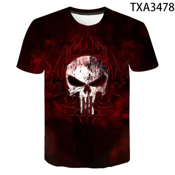 2020 men and women new casual short-sleeved fashion punisher 3D printed children's clothing wild street trend quality T-shirt
2020 men and women new casual short-sleeved fashion punisher 3D printed children's clothing wild street trend quality T-shirt