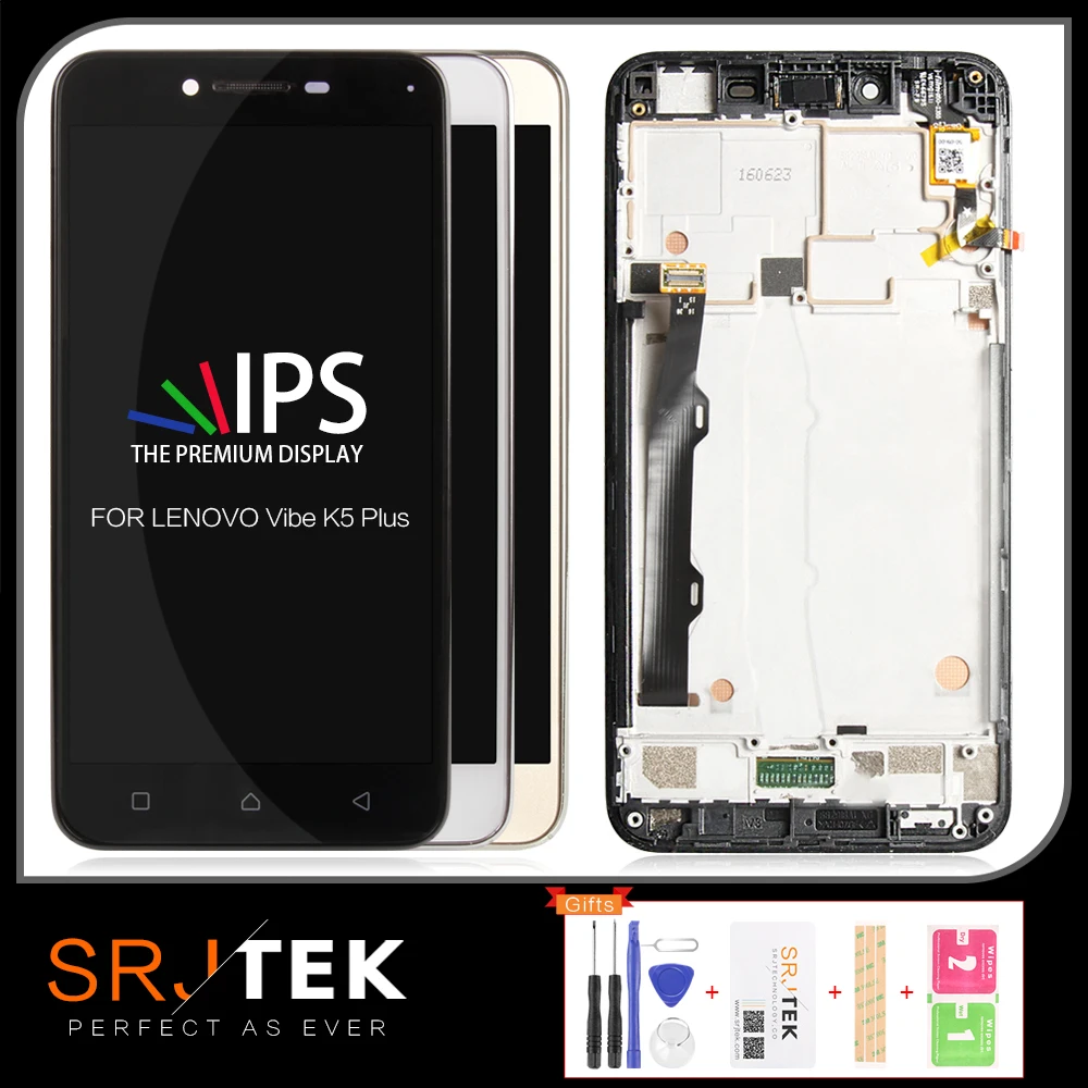 SRJTEK 5.0 For Lenovo Vibe K5 Plus A6020A46 LCD Display Touch Screen Digitizer For Lenovo Vibe K5 Plus A6020 A40 A6020A40 Glass
SRJTEK 5.0 For Lenovo Vibe K5 Plus A6020A46 LCD Display Touch Screen Digitizer For Lenovo Vibe K5 Plus A6020 A40 A6020A40 Glass