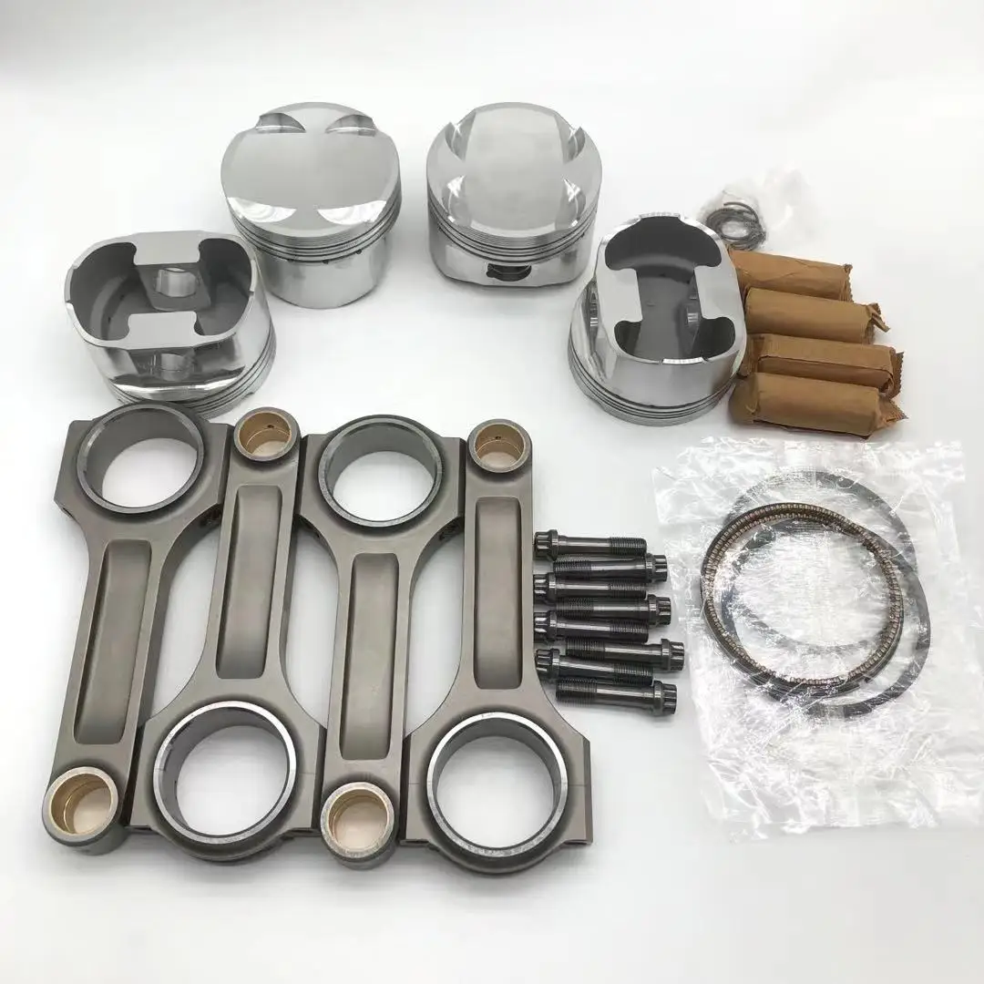 Forged Piston Forged Conrod kit For Mitsubishi 4G63 EVO CR 9:1 86mm 22mm pin 150mm 48mm
Forged Piston Forged Conrod kit For Mitsubishi 4G63 EVO CR 9:1 86mm 22mm pin 150mm 48mm