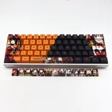 PBT Dating Competition Anime Keycaps OEM Profile Sublimation Mechanical Keyboard Keycap For Cherry MX Switch 108 Key
PBT Dating Competition Anime Keycaps OEM Profile Sublimation Mechanical Keyboard Keycap For Cherry MX Switch 108 Key