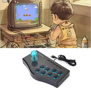 3 In 1 USB Wired Game Controller Arcade Fighting Joystick Stick For PS3 Computer PC Gamepad Engineering Design Gaming Console
3 In 1 USB Wired Game Controller Arcade Fighting Joystick Stick For PS3 Computer PC Gamepad Engineering Design Gaming Console