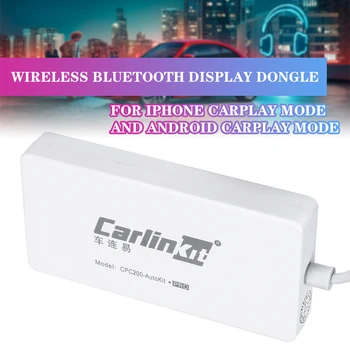 Wireless bluetooth Display Dongle White for IPhone Carplay Mode and Android Carplay Mode
Wireless bluetooth Display Dongle White for IPhone Carplay Mode and Android Carplay Mode