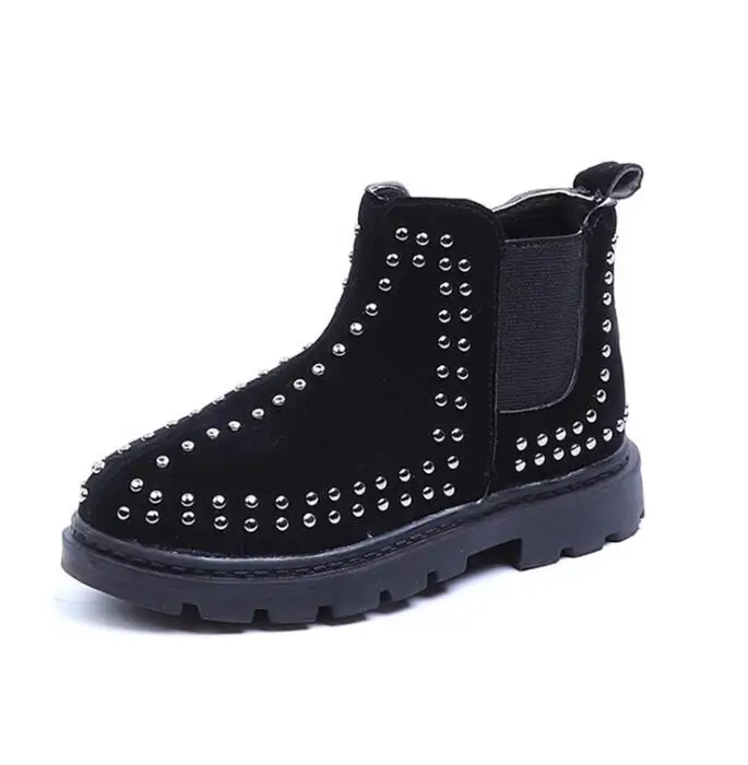 Children's leather British wind rivet Martin boots 2019 autumn and winter new non-slip low boots short boots boys and girls tide
Children's leather British wind rivet Martin boots 2019 autumn and winter new non-slip low boots short boots boys and girls tide