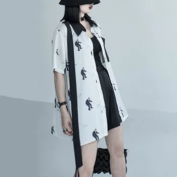 XUXI High Street Contrast Color Lapel Shirt Personalized Printed Chiffon Fashion 2020 Summer Womens Tops And Blouses FZ1869
XUXI High Street Contrast Color Lapel Shirt Personalized Printed Chiffon Fashion 2020 Summer Womens Tops And Blouses FZ1869