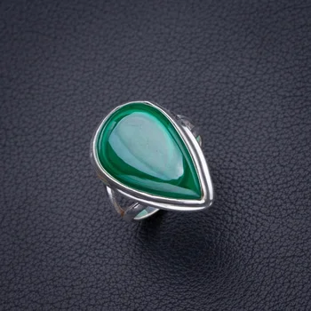 StarGems Natural Malachite Handmade 925 Sterling Silver Ring 7.5 D4173 
StarGems Natural Malachite Handmade 925 Sterling Silver Ring 7.5 D4173
