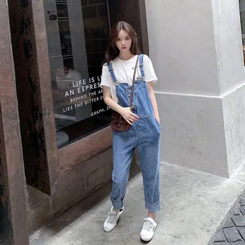 2020 Summer Dress Cowboy Sling Pants Bib Female Loose Chao Ins Joker Siamese Pants
2020 Summer Dress Cowboy Sling Pants Bib Female Loose Chao Ins Joker Siamese Pants
