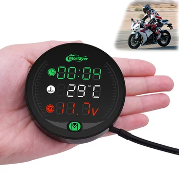 For KTM 450XCR-W 450EXC-R 525SX-R 525EXC-R Universal Motorcycle Multi-Function LED Digital Voltmeter Clock Meter Thermometer
For KTM 450XCR-W 450EXC-R 525SX-R 525EXC-R Universal Motorcycle Multi-Function LED Digital Voltmeter Clock Meter Thermometer