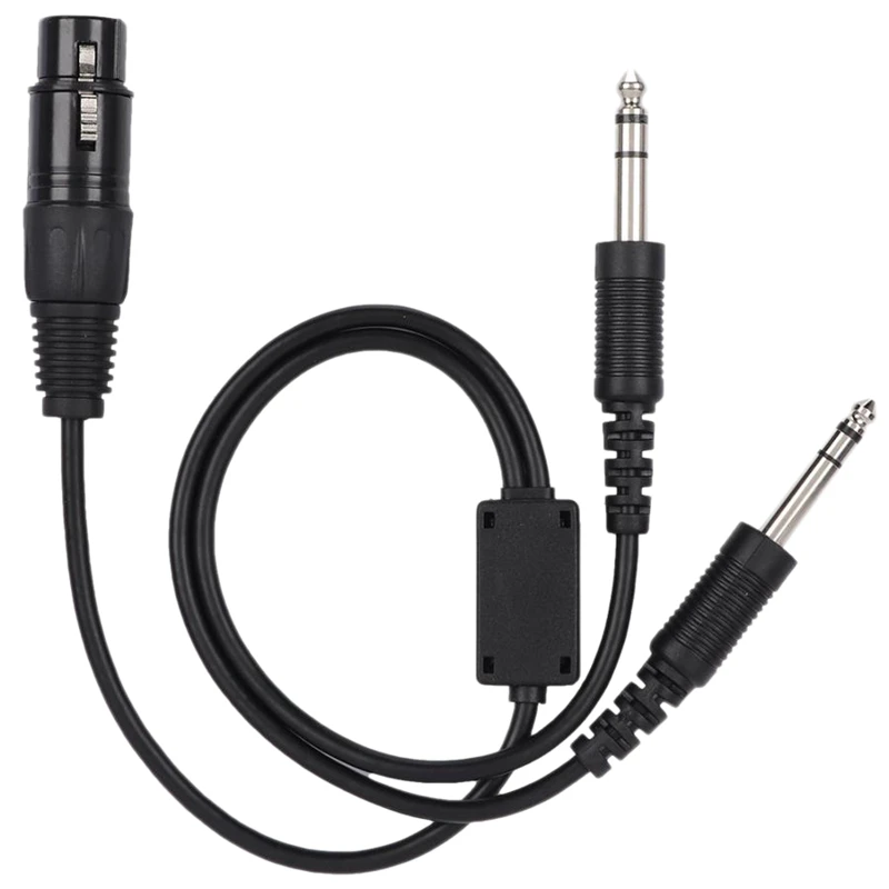 BESTAviation Headphone Adapter for Airbus XLR To GA Dual Plug 5 Pin Headset Adapter Cable Aviation Headphone Cable Earphone Acce
BESTAviation Headphone Adapter for Airbus XLR To GA Dual Plug 5 Pin Headset Adapter Cable Aviation Headphone Cable Earphone Acce