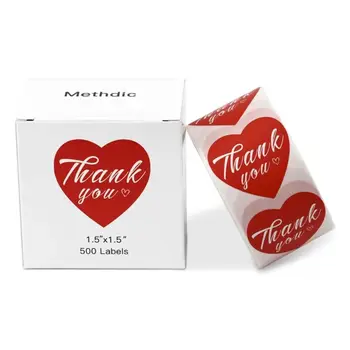 500pcs Round Heart Thank You Stickers Handmade Scrapbooking Packaging Seal Label 896A
500pcs Round Heart Thank You Stickers Handmade Scrapbooking Packaging Seal Label 896A