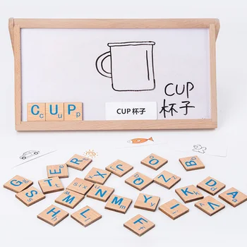 Multifunction Children Animal Puzzle Writing Drawing Board Wooden Blackboard Kid Cognitive Letter Learning Early Educational Toy
Multifunction Children Animal Puzzle Writing Drawing Board Wooden Blackboard Kid Cognitive Letter Learning Early Educational Toy