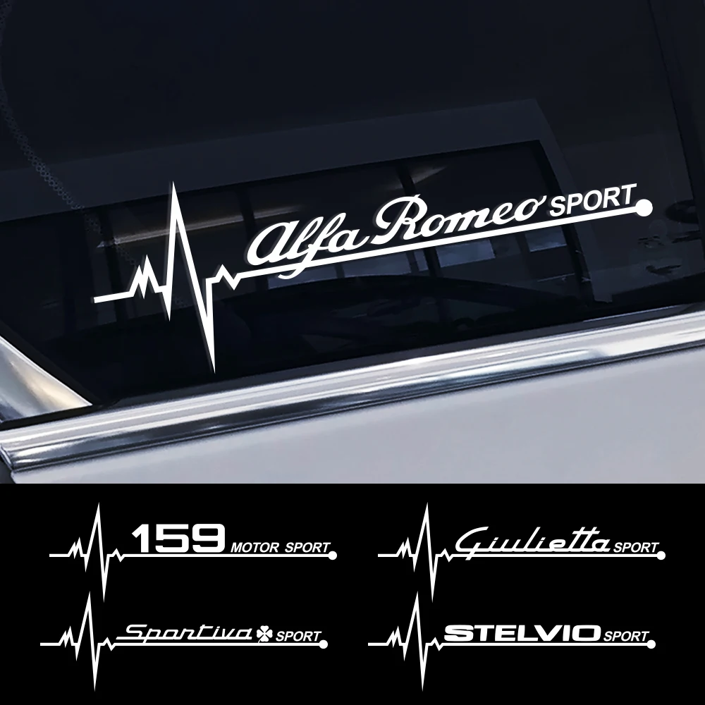 2PCS 20*7CM Car Side Window Stickers Decal For Alfa Romeo 159 Giulietta Giulia 147 156 Mito Stelvio GT Sportiva Auto Accessories
2PCS 20*7CM Car Side Window Stickers Decal For Alfa Romeo 159 Giulietta Giulia 147 156 Mito Stelvio GT Sportiva Auto Accessories