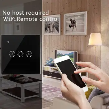 Wifi Dimming Mobile Phone And Alexa Voice APP Remote Home Home Wall Switch Control Light Touch Controller Smart Panel C0A4
Wifi Dimming Mobile Phone And Alexa Voice APP Remote Home Home Wall Switch Control Light Touch Controller Smart Panel C0A4