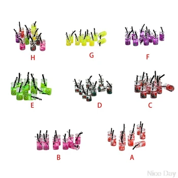 10Pcs Summer 3D Miniature DIY Fruit Juice Straw Cup Earrings Pendant Charm Craft My30 20 Dropship
10Pcs Summer 3D Miniature DIY Fruit Juice Straw Cup Earrings Pendant Charm Craft My30 20 Dropship