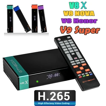 H.256 DVB-S2 Receptor Satellite tv Receiver Satellite SKS Decoder Gtmedia v8x v8 Nova v9 Built in Wifi Internet receiver CA slot
H.256 DVB-S2 Receptor Satellite tv Receiver Satellite SKS Decoder Gtmedia v8x v8 Nova v9 Built in Wifi Internet receiver CA slot