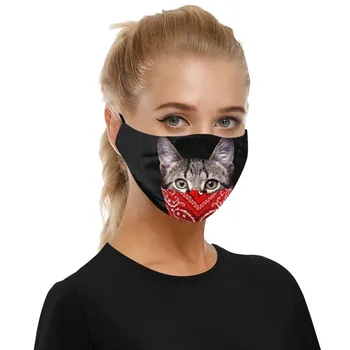 1PC Cat Animal Printed Mask + 6PCS Filters Reusable Washable Cotton Mask Breathable Fabric Mask Women Men Mascarilla Lavable
1PC Cat Animal Printed Mask + 6PCS Filters Reusable Washable Cotton Mask Breathable Fabric Mask Women Men Mascarilla Lavable
