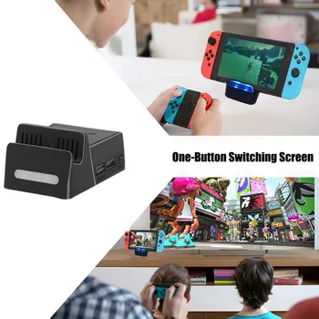 For Switch To TV Video Game Accessories Portable Charging Dock High Definition Console Gamepads Converter Base Charger Station
For Switch To TV Video Game Accessories Portable Charging Dock High Definition Console Gamepads Converter Base Charger Station