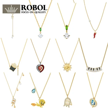 High Quality Original SWA XL040 Necklace Original Design Lover Gift Party Jewelry Wedding Jewelry Woman Jewelry Free Shipping 
High Quality Original SWA XL040 Necklace Original Design Lover Gift Party Jewelry Wedding Jewelry Woman Jewelry Free Shipping