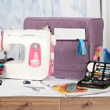 Spot Dust Cover for Sewing Machine Reusable Oxford Cloth Protection Cover with Storage Bags Home Sewing Machine Accessories B
Spot Dust Cover for Sewing Machine Reusable Oxford Cloth Protection Cover with Storage Bags Home Sewing Machine Accessories B