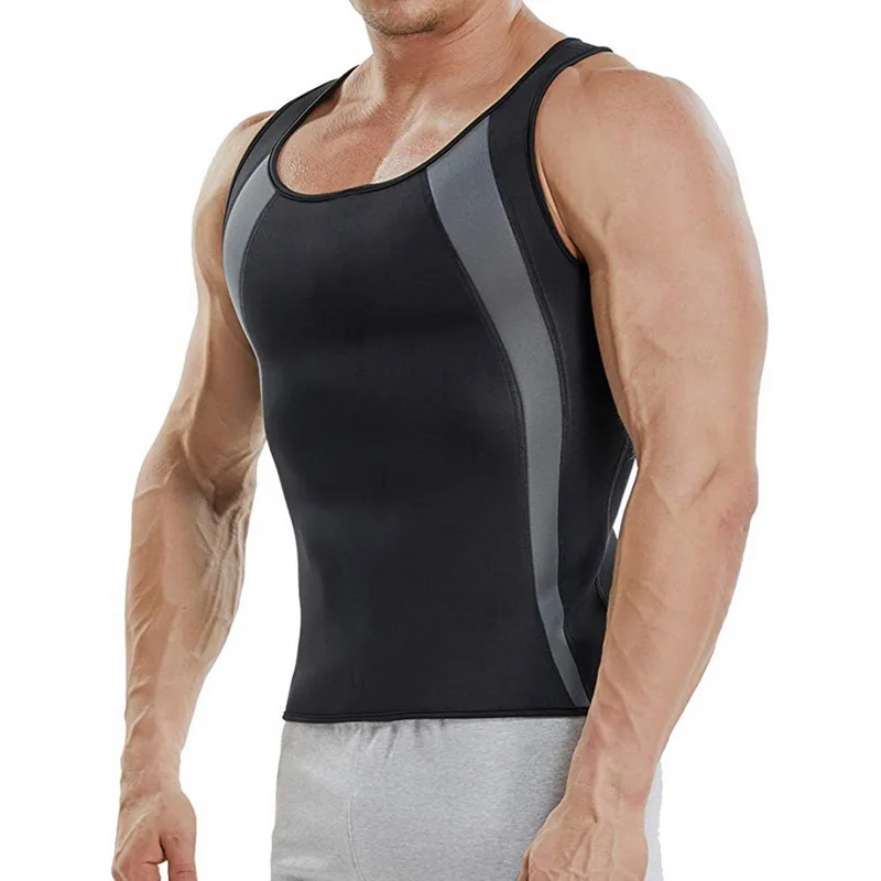 2019 Men Body Shaper Sauna Trainer Workout Vest Gym Tops Neoprene Bodybuilding Abdomen Waist Shaper New Weight Loss Men Tank Top
2019 Men Body Shaper Sauna Trainer Workout Vest Gym Tops Neoprene Bodybuilding Abdomen Waist Shaper New Weight Loss Men Tank Top