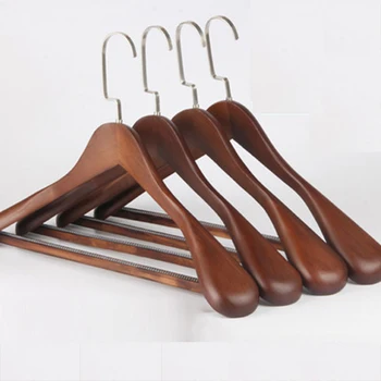 4 pcs/lot Wooden Coat Hangers Thickened Bold Solid Wood Suit Hanger with Broad Shoulder Wooden Clothes Hanging Hotel
4 pcs/lot Wooden Coat Hangers Thickened Bold Solid Wood Suit Hanger with Broad Shoulder Wooden Clothes Hanging Hotel