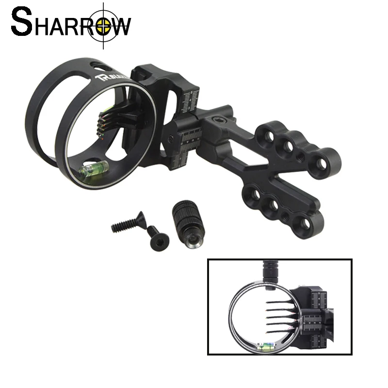 1pc Archery Five-Pin Sight With Bow And Arrow Sight Black Full Metal Frame Easy Adjust Hunting Shooting Accessories
1pc Archery Five-Pin Sight With Bow And Arrow Sight Black Full Metal Frame Easy Adjust Hunting Shooting Accessories