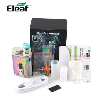 Clearance Original Eleaf Pico Squeeze 2 Kit With Coral RDA 2 Atomizer 6.5ml Eliquid 0.2ohm Eleaf Clapton Coil E-Cigarette
Clearance Original Eleaf Pico Squeeze 2 Kit With Coral RDA 2 Atomizer 6.5ml Eliquid 0.2ohm Eleaf Clapton Coil E-Cigarette