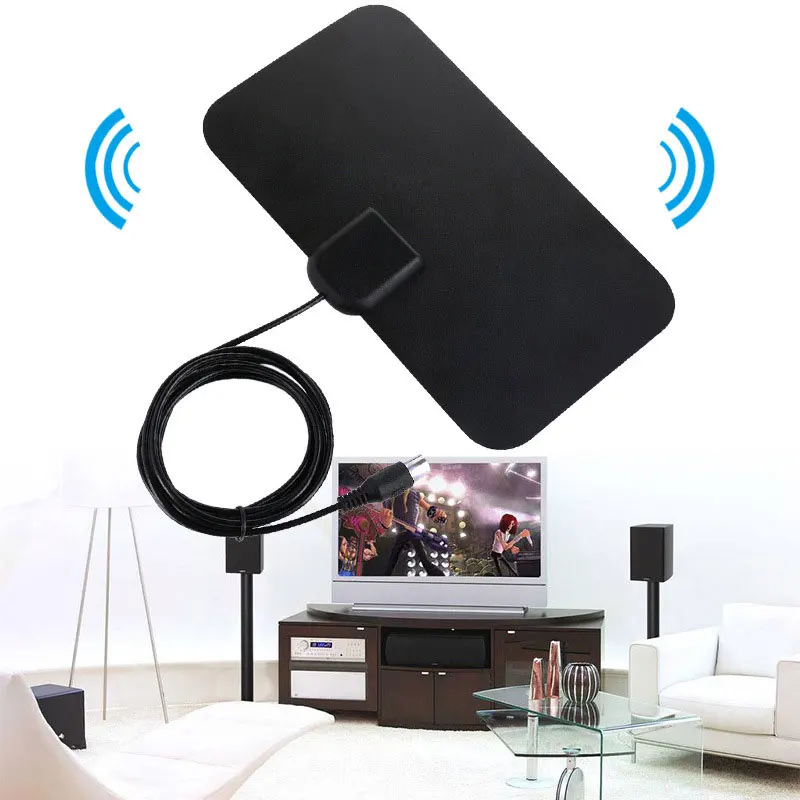 HDTV001 Mini HDTV Antenna 50 Mile Range Amplified HDTV Antenna with Detachable Amplifier Signal Booster
HDTV001 Mini HDTV Antenna 50 Mile Range Amplified HDTV Antenna with Detachable Amplifier Signal Booster