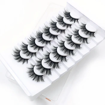 3D Mink Lashes 8 Pairs Dramatic Lashes Mink High-Quality Handmade Natural Long False Eyelashes Bundle Makeup Eyelash Extension
3D Mink Lashes 8 Pairs Dramatic Lashes Mink High-Quality Handmade Natural Long False Eyelashes Bundle Makeup Eyelash Extension